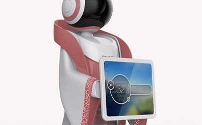 服務(wù)機(jī)器人工業(yè)設(shè)計(jì)-高鐵站詢問機(jī)器人